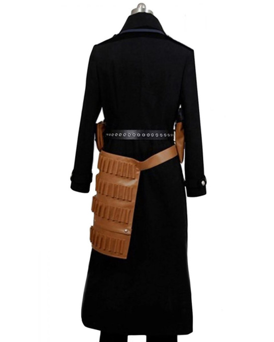 Yukio Okumura Blue Exorcist Wool Black Coat Yukio Okumura Blue Exorcist Wool Black Coat
