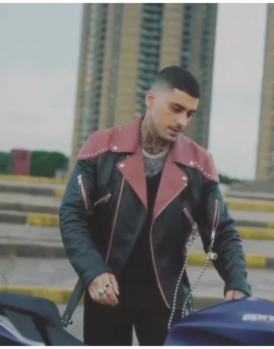 Zayn Malik Love Like This Leather Bikers Jacket