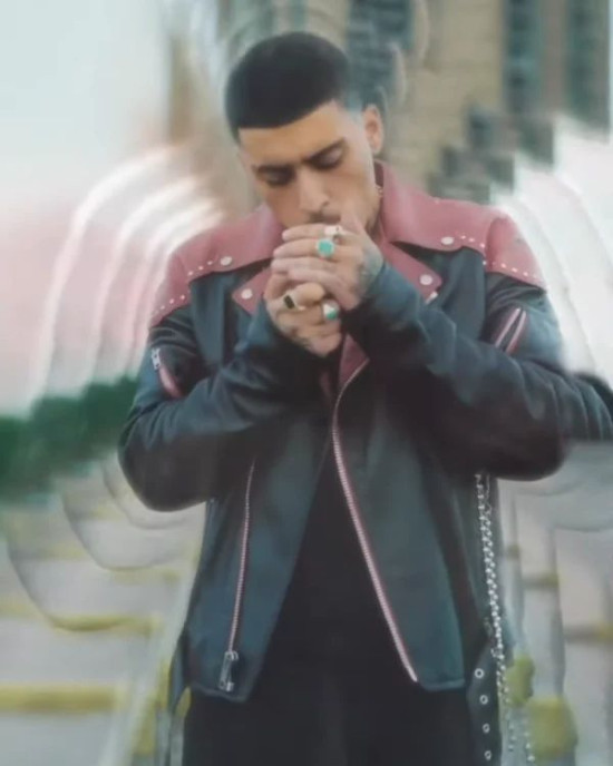 Zayn Malik Love Like This Leather Bikers Jacket Zayn Malik Love Like This Leather Bikers Jacket