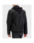 A Beautiful Life Christopher Black Leather Jacket