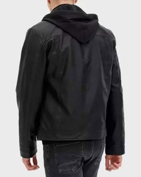 A Beautiful Life Christopher Black Leather Jacket