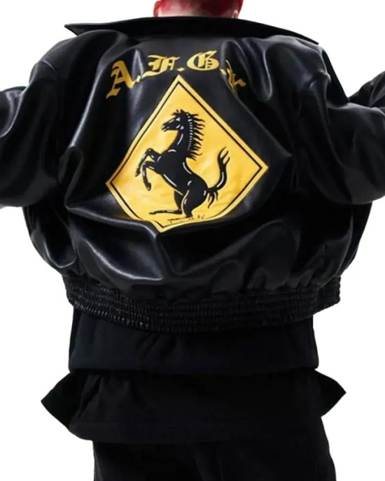A Few Good Kids Letterman Black Leather Jacket A Few Good Kids Letterman Black Leather Jacket