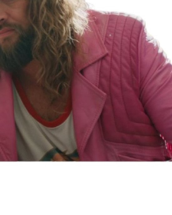 A Minecraft Movie Jason Momoa Pink Leather Jacket A Minecraft Movie Jason Momoa Pink Leather Jacket