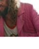 A Minecraft Movie Jason Momoa Pink Leather Jacket A Minecraft Movie Jason Momoa Pink Leather Jacket