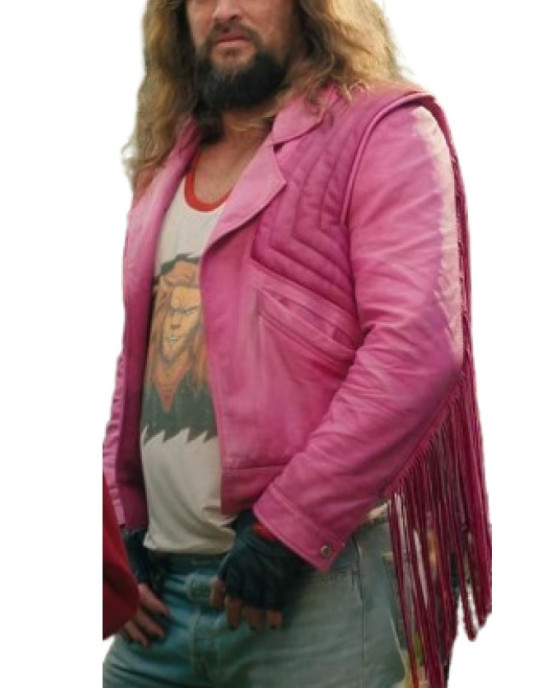 A Minecraft Movie Jason Momoa Pink Leather Jacket A Minecraft Movie Jason Momoa Pink Leather Jacket