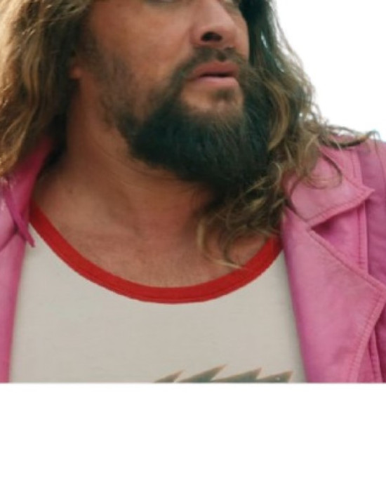 A Minecraft Movie Jason Momoa Pink Leather Jacket A Minecraft Movie Jason Momoa Pink Leather Jacket