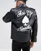 Ace of Spades Black Leather Jacket Ace of Spades Black Leather Jacket