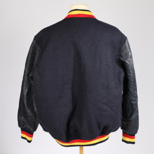 Adelaide Crows Heritage Black Varsity Jacket