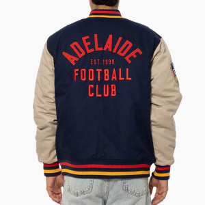 Adelaide Crows Lock Up Varsity Cotton Jacket