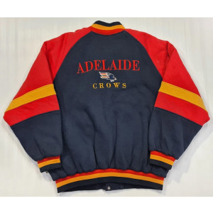 Adelaide Crows Navy and Red Varsity Wool Jacket