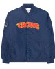 Adelaide Crows Navy Bomber Full-Snap Jacket