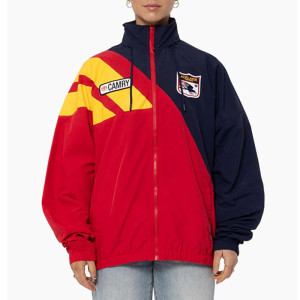 Adelaide Crows Red and Navy Full-Zip Spray Jacket