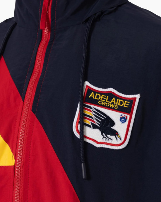Adelaide Crows Red and Navy Full-Zip Spray Jacket