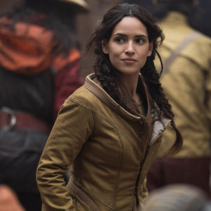 Adria Arjona Andor S02 Bix Caleen Cotton Brown Jacket