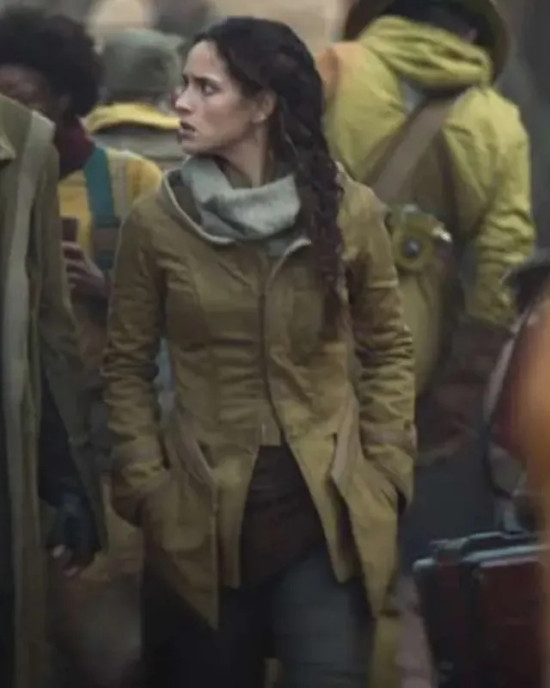 Adria Arjona Andor S02 Bix Caleen Cotton Brown Jacket