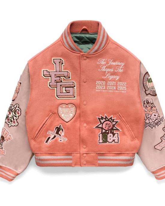 Aged Well Freshgoods Peach Orange Varsity Aged Well Freshgoods Peach Orange Varsity