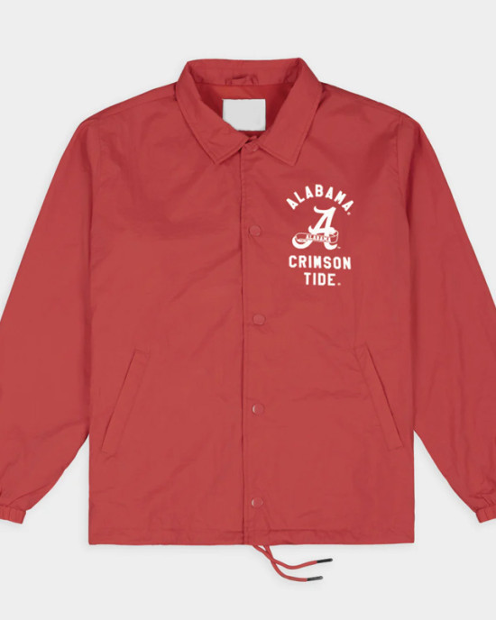 Alabama Crimson Tide Classic Coaches Jacket Alabama Crimson Tide Classic Coaches Jacket