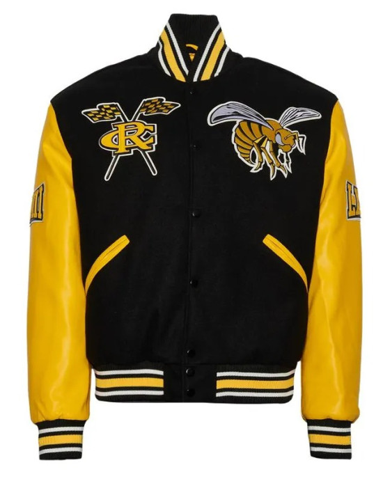 Alabama State University Black and Gold Varsity Jacket Alabama State University Black and Gold Varsity Jacket