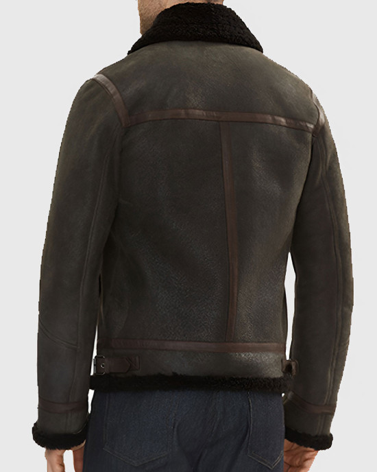 Alberto Men’s Brown G-1 Bomber Leather Jacket Alberto Men’s Brown G-1 Bomber Leather Jacket