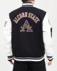 Alcorn State University Black and White Wool Varsity Jacket Alcorn State University Black and White Wool Varsity Jacket