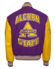 Alcorn State University Purple and Gold Varsity Jacket