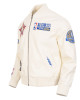 All Star 2025 Men's Eggshell Leather Jacket
