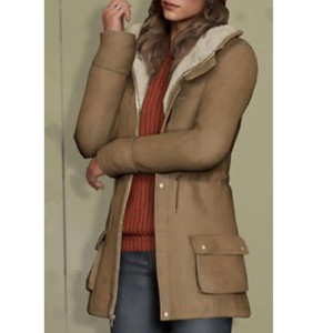Alyson Ronan Tell Me Why Brown Coat