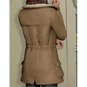 Alyson Ronan Tell Me Why Brown Coat
