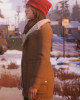 Alyson Ronan Tell Me Why Brown Coat Alyson Ronan Tell Me Why Brown Coat
