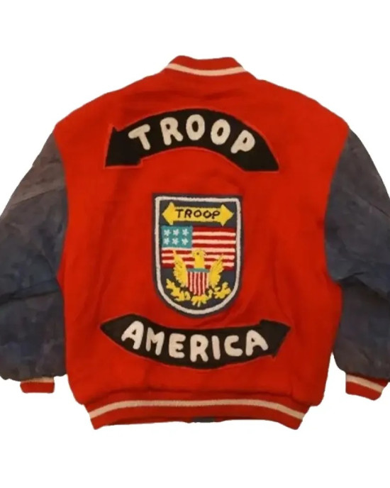 America Ll Cool J Troop Varsity Jacket America Ll Cool J Troop Varsity Jacket