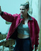 American Sweatshop Daisy Moriarty Bomber Cotton Red Jacket