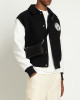 Ami Black and White Varsity Jacket Ami Black and White Varsity Jacket