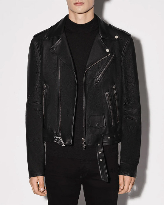 Amiri Biker Leather Jacket Amiri Biker Leather Jacket
