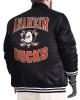 Anaheim Ducks Adaptive Bold Logo Varsity Satin Jacket