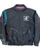 Anaheim Ducks Multi Color Leather Jacket