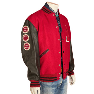 Annandale Red Varsity Jacket