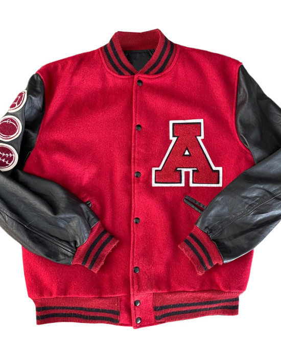 Annandale Red Varsity Jacket Annandale Red Varsity Jacket