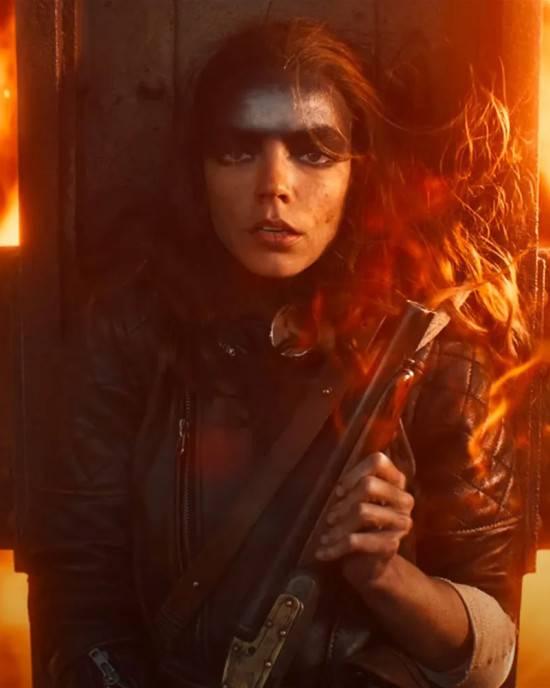 Anya Taylor-Joy A Mad Max Saga Leather Jacket Anya Taylor-Joy A Mad Max Saga Leather Jacket