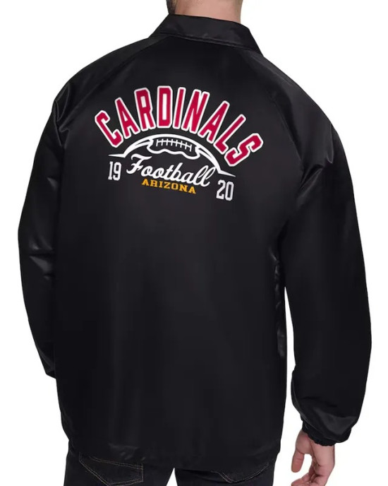 Arizona Cardinals Retro Logo Coaches Jacket Arizona Cardinals Retro Logo Coaches Jacket