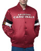 Arizona Cardinals Triple Option Varsity Satin Jacket