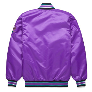 Arizona Diamondbacks Classic Purple Satin Jacket