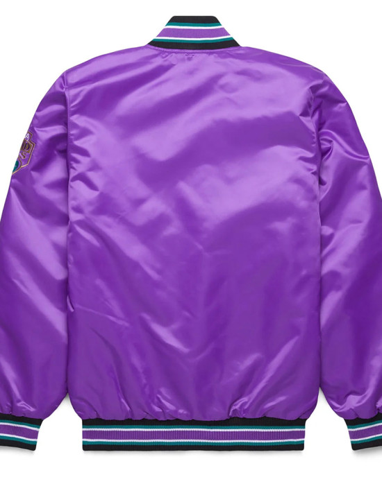 Arizona Diamondbacks Classic Purple Satin Jacket Arizona Diamondbacks Classic Purple Satin Jacket