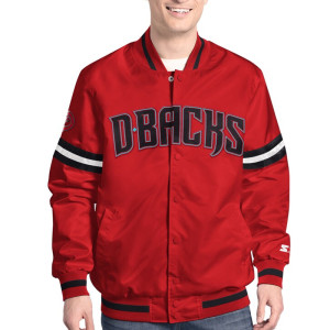 Arizona Diamondbacks Varsity Scout Satin Jacket