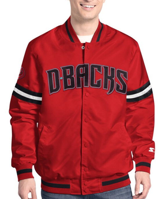 Arizona Diamondbacks Varsity Scout Satin Jacket
