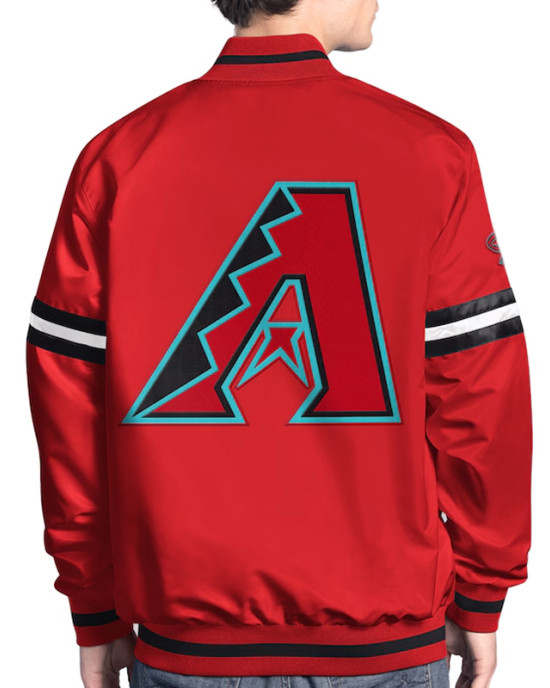 Arizona Diamondbacks Varsity Scout Satin Jacket
