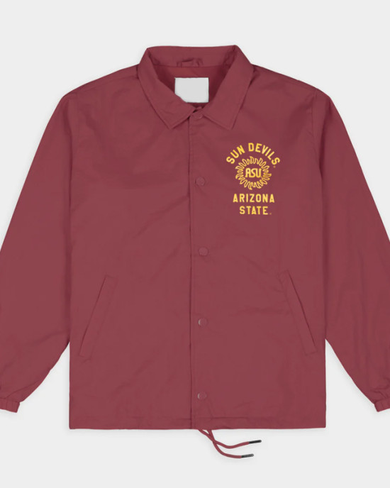 Arizona State Sun Devils Retro Logo Coaches Jacket Arizona State Sun Devils Retro Logo Coaches Jacket