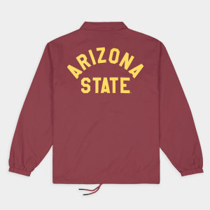 Arizona State Sun Devils Retro Logo Coaches Jacket