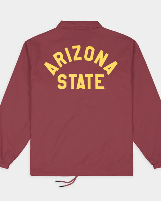 Arizona State Sun Devils Retro Logo Coaches Jacket Arizona State Sun Devils Retro Logo Coaches Jacket