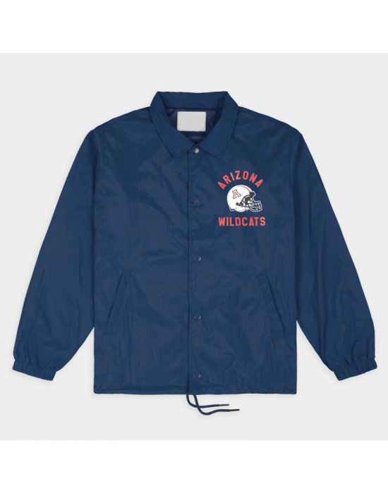 Arizona Wildcats Football Helmet Coaches Jacket