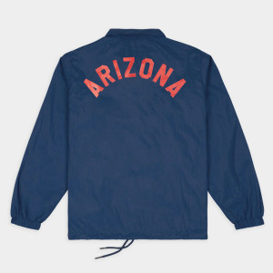 Arizona Wildcats Football Helmet Coaches Jacket